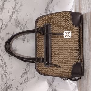 Giani Bernini Signature Logo Brown Purse